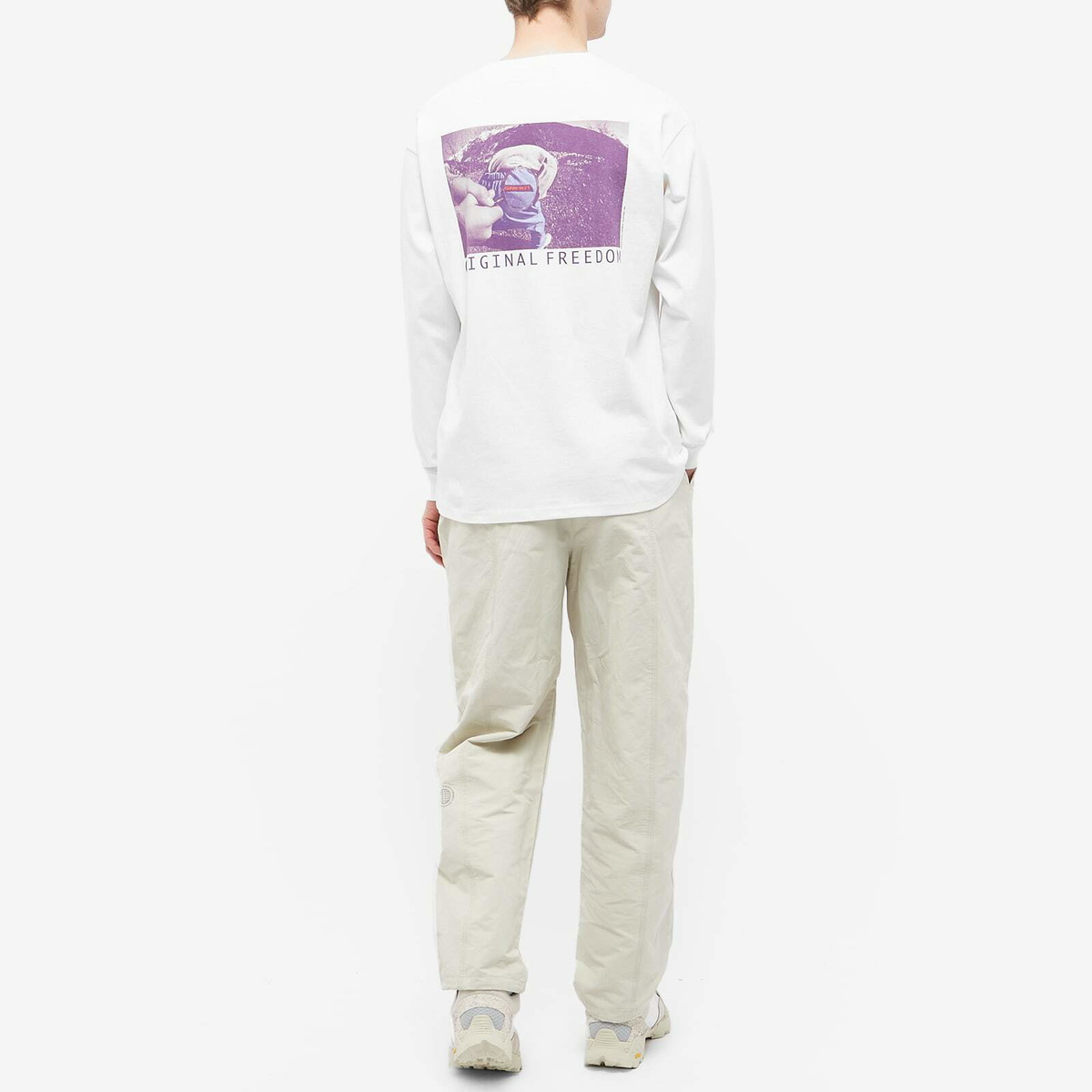 Gramicci Original Freedom Long Sleeve T-Shirt - Slate Pigment main image 0