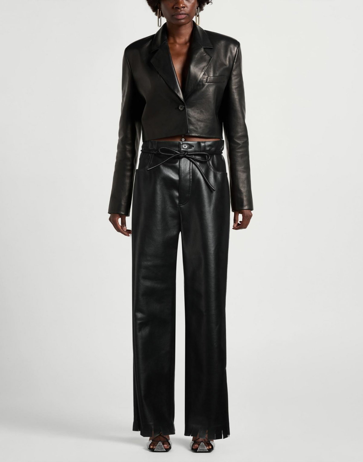 Nanushka Womens Pants in Black