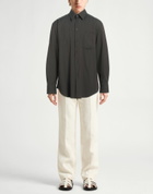Burberry Mens Shirt Dark in Brown