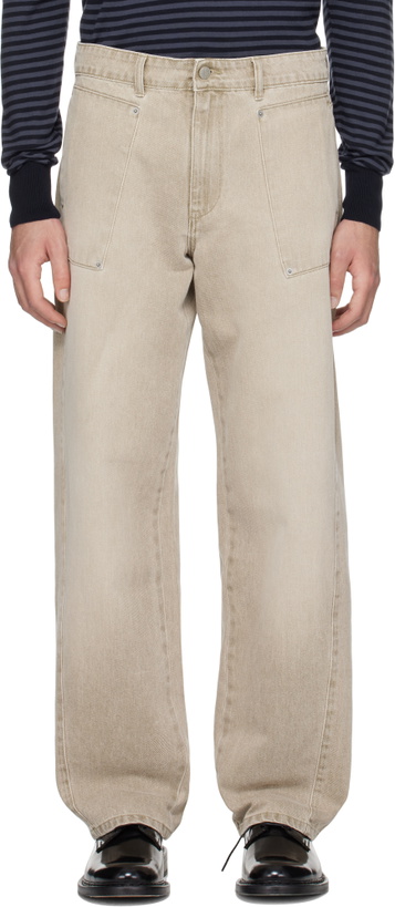 Photo: Paloma Wool Taupe Orlando Jeans