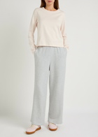 American Vintage Atubay Stretch-cotton Sweatpants Light Grey