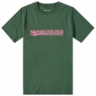 Martine Rose Men's No Hard Feelings T-Shirt in Forest Green No Hard Feelings