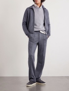 TOM FORD - Cashmere and Cotton-Blend Sweater - Gray
