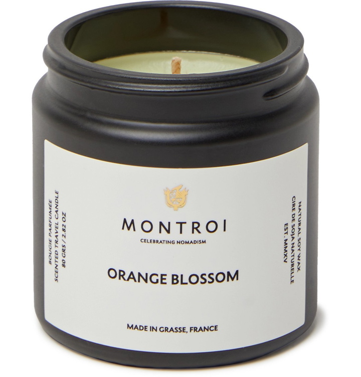 Photo: MONTROI - Orange Blossom Scented Travel Candle, 80g - Colorless