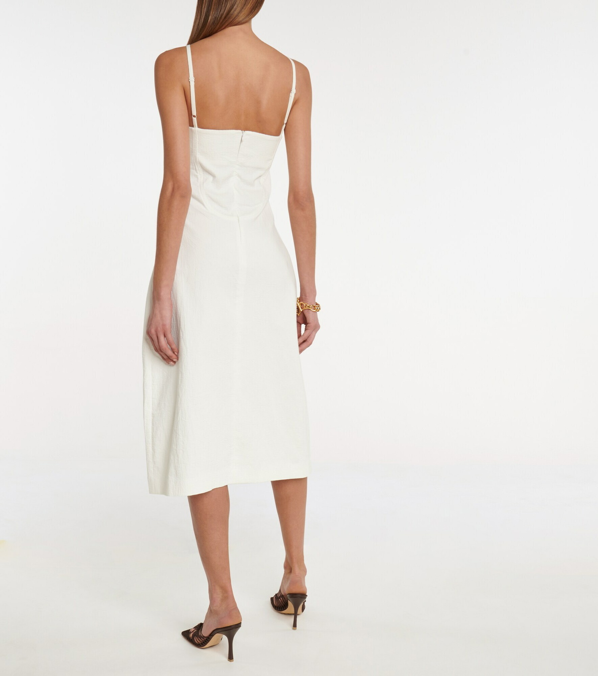 LOW CLASSIC - Cotton-blend midi dress