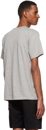 Maison Kitsuné Gray Fox Head T-Shirt