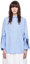 3.1 Phillip Lim Blue Oversized Shirt