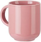 Lateral Objects Pink Color Mug, 16 oz