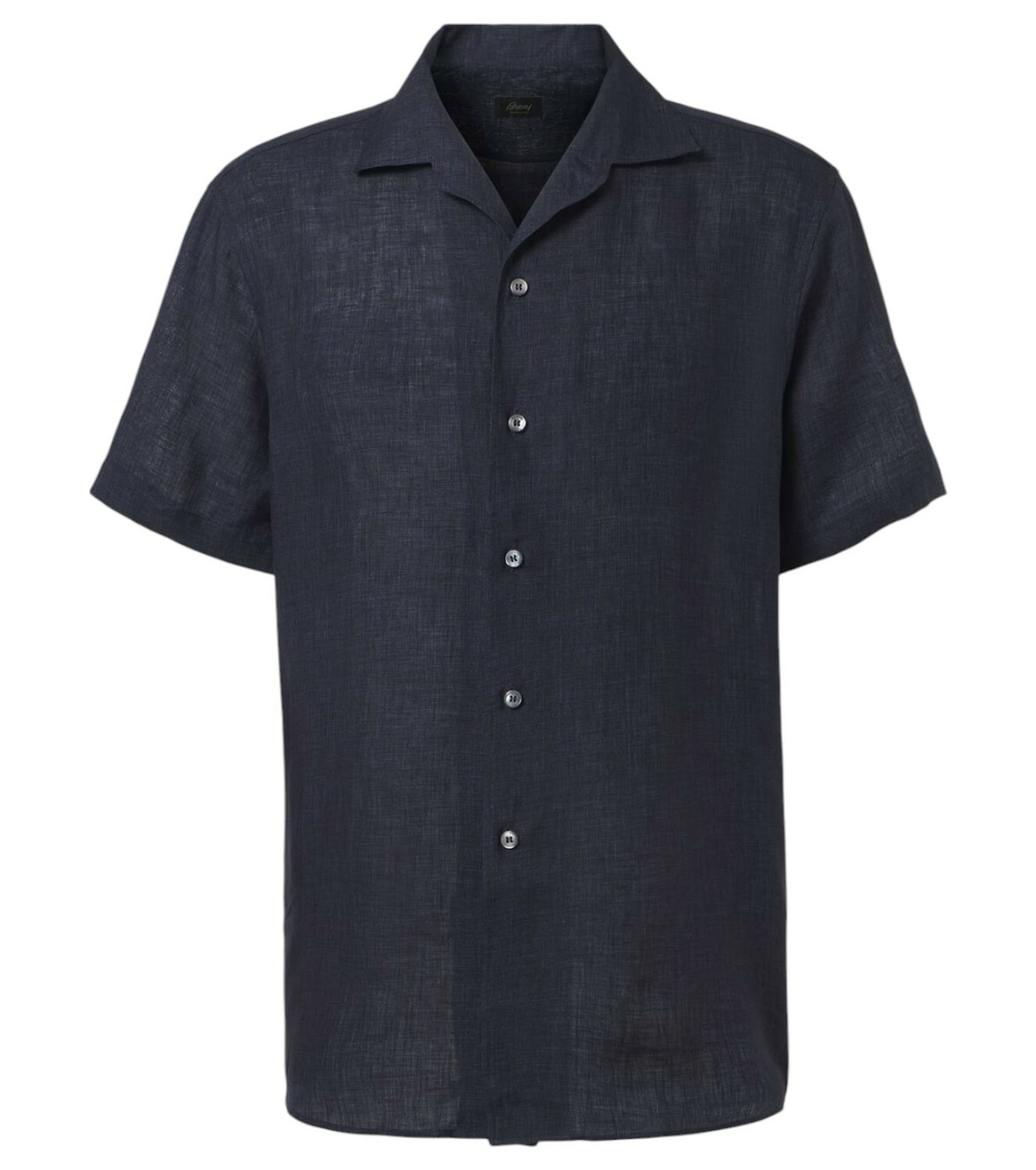 BRIONI Size L Orange Purple Pinstripe Linen Button Up Long Sleeve Shirt