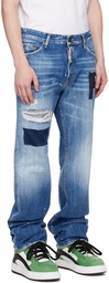 Dsquared2 Blue Roadie Jeans