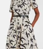 Altuzarra Kiera printed cotton-blend shirt dress