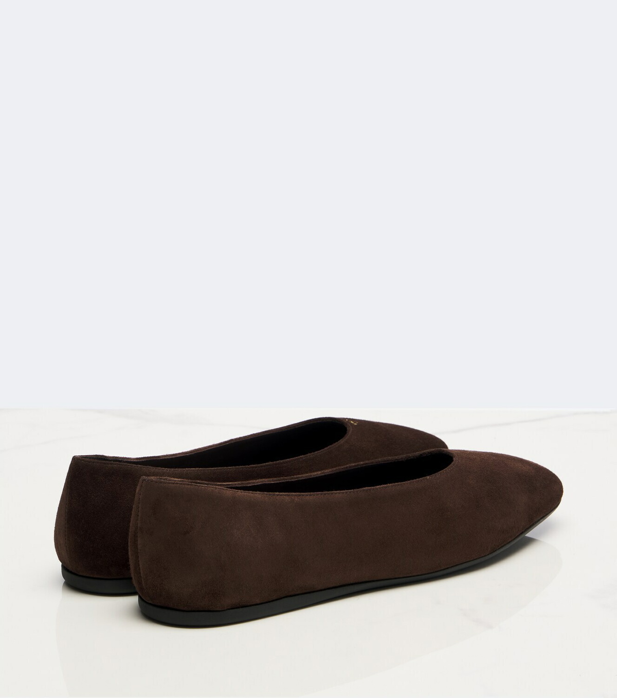 Prada Suede ballet flats