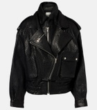 Isabel Marant Aneli leather biker jacket