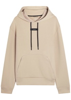 ON Focus Tech Hooded Cotton-blend Sweatshirt Beige