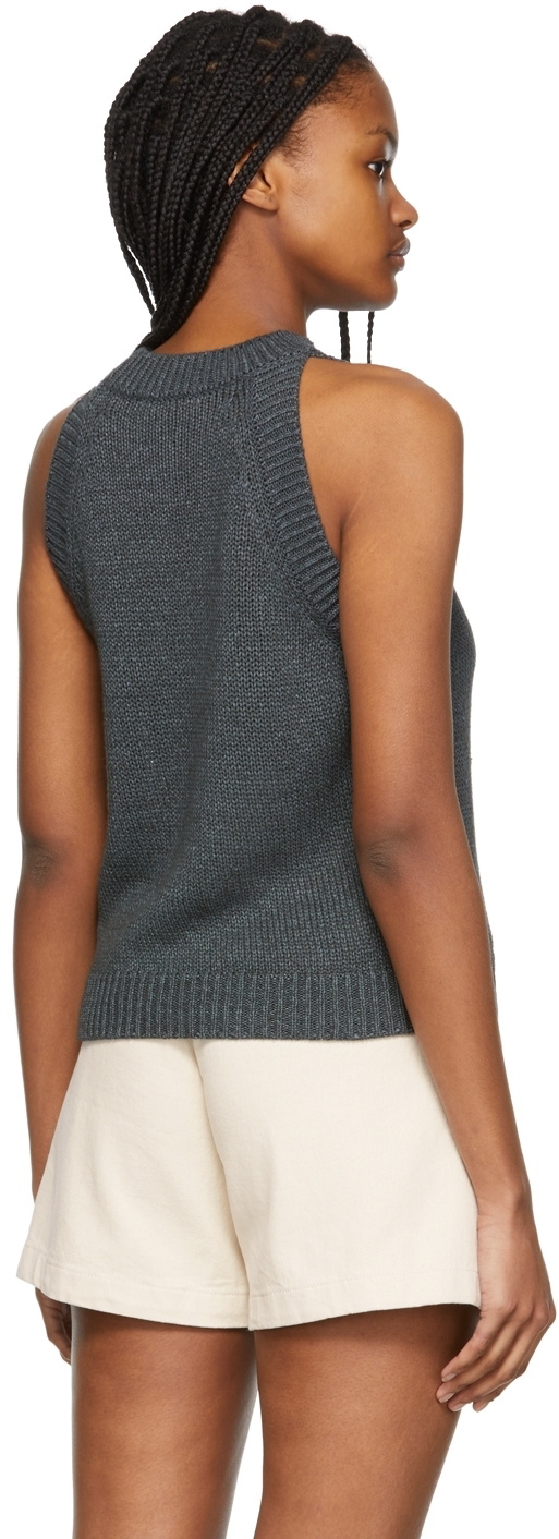 Nothing Written Green Paper Tank Top