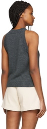 Nothing Written Green Paper Tank Top