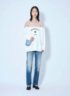 MM6 Maison Margiela Long Sleeve Heavy Cotton Jersey Tee