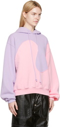 ERL Purple & Pink Waves Hoodie