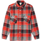The Real McCoy's 8HU Napped Flannel Shirt