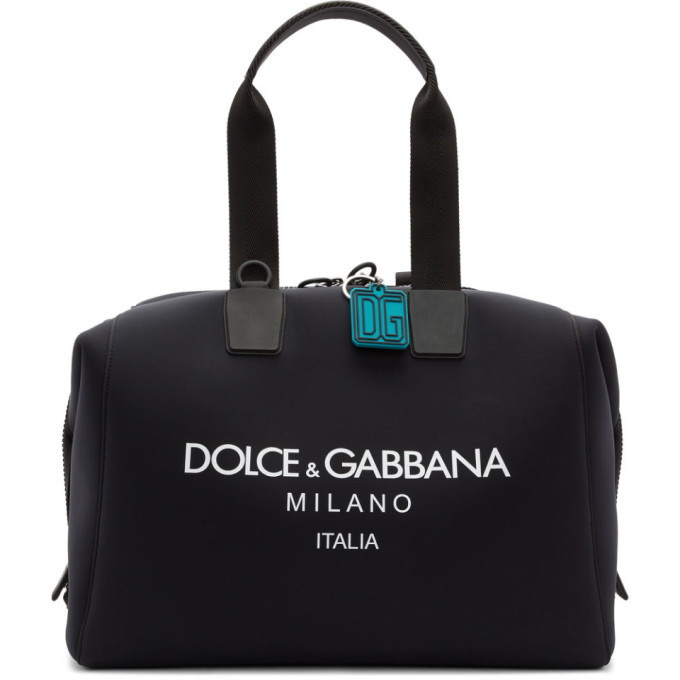 Photo: Dolce and Gabbana Black Technical Palermo Bag
