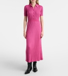 Gabriela Hearst Amor cashmere and silk midi dress