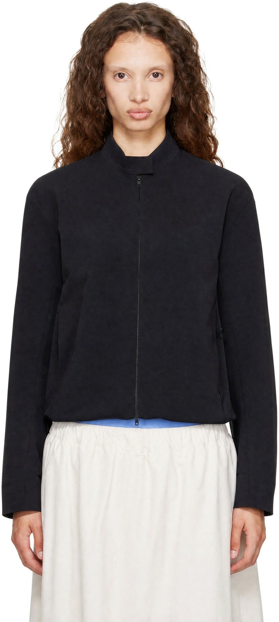 Veilance Black Stellant Jacket
