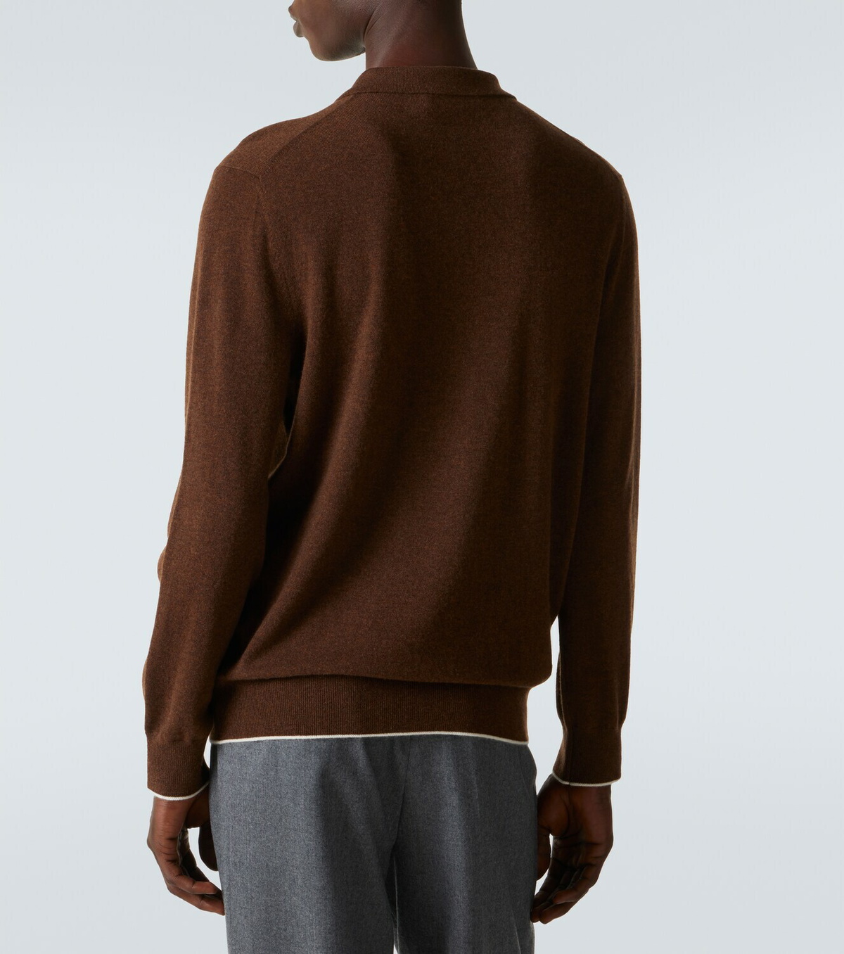 Arch4 Cashmere polo sweater