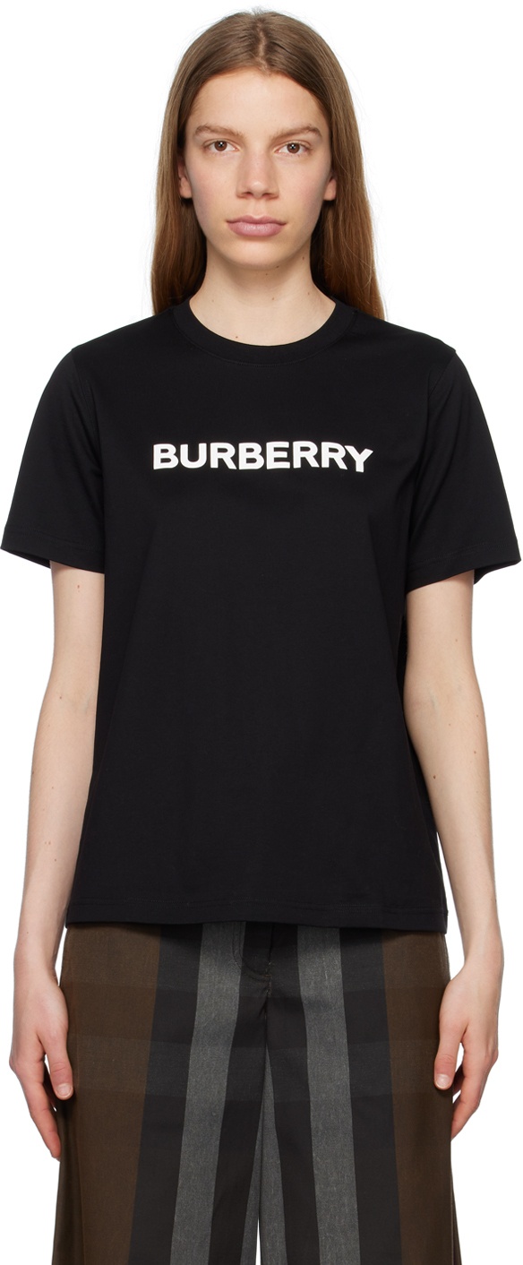 Burberry Black Bonded T-Shirt Burberry