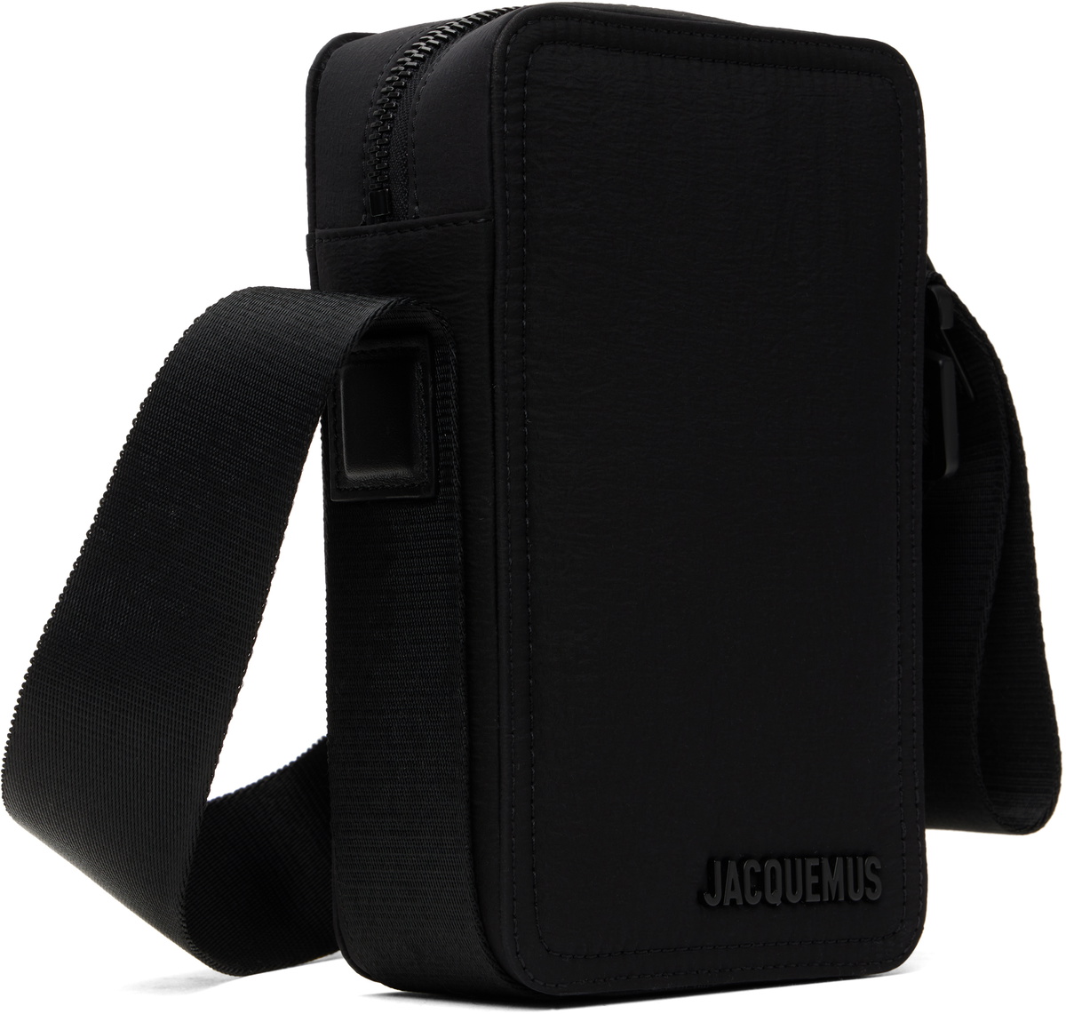 JACQUEMUS Black 'The vertical Cuerda' Bag