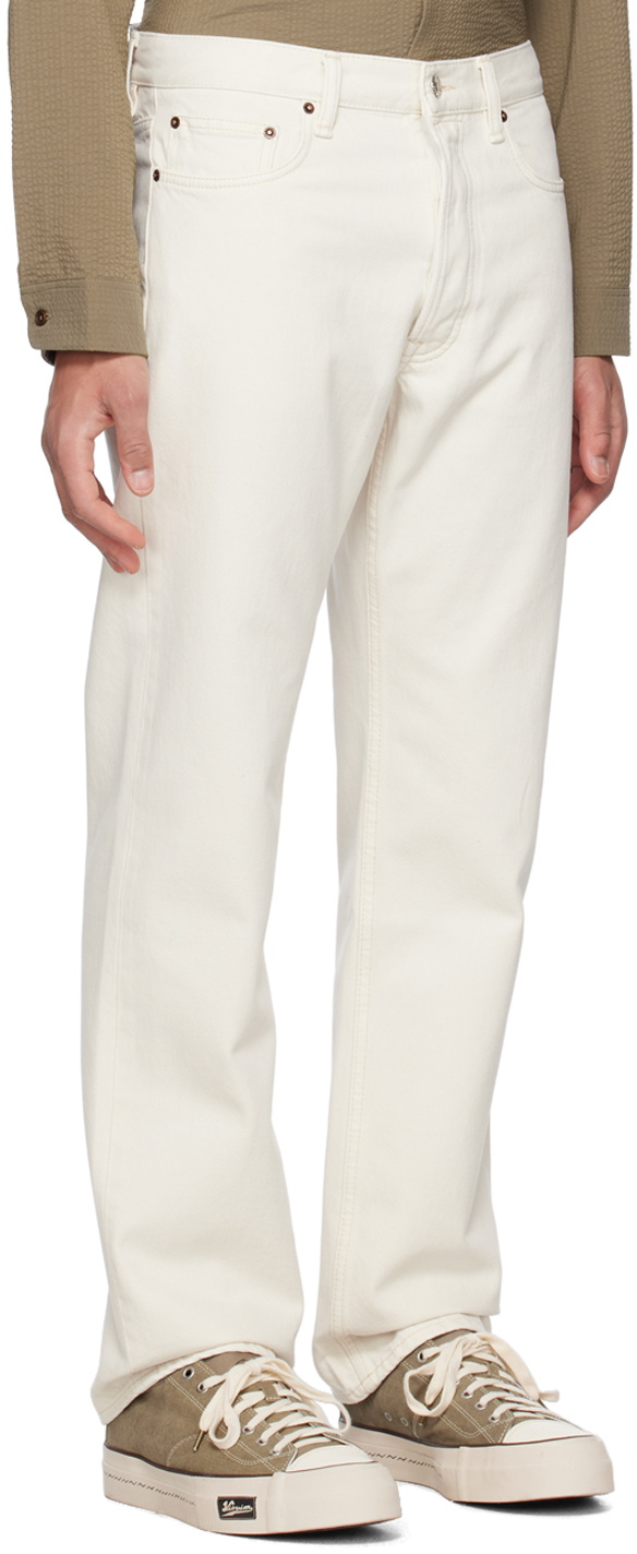 WOOD WOOD Off-White Al Rigid Jeans