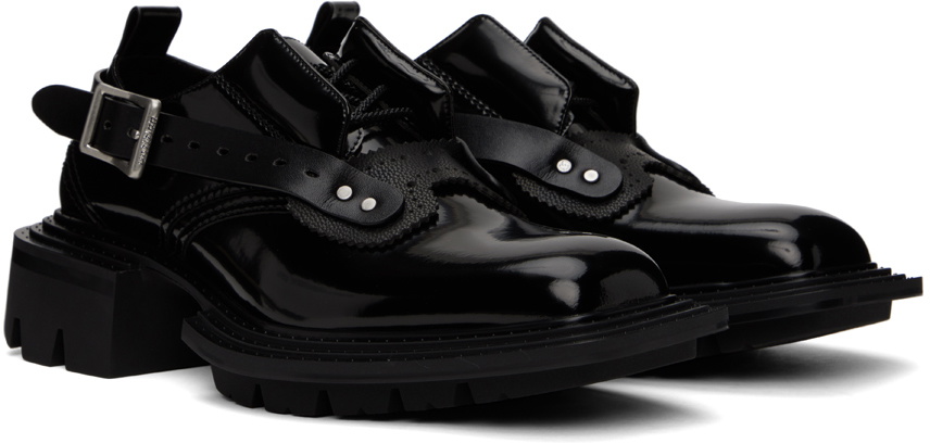untitlab Black Reel Loafers