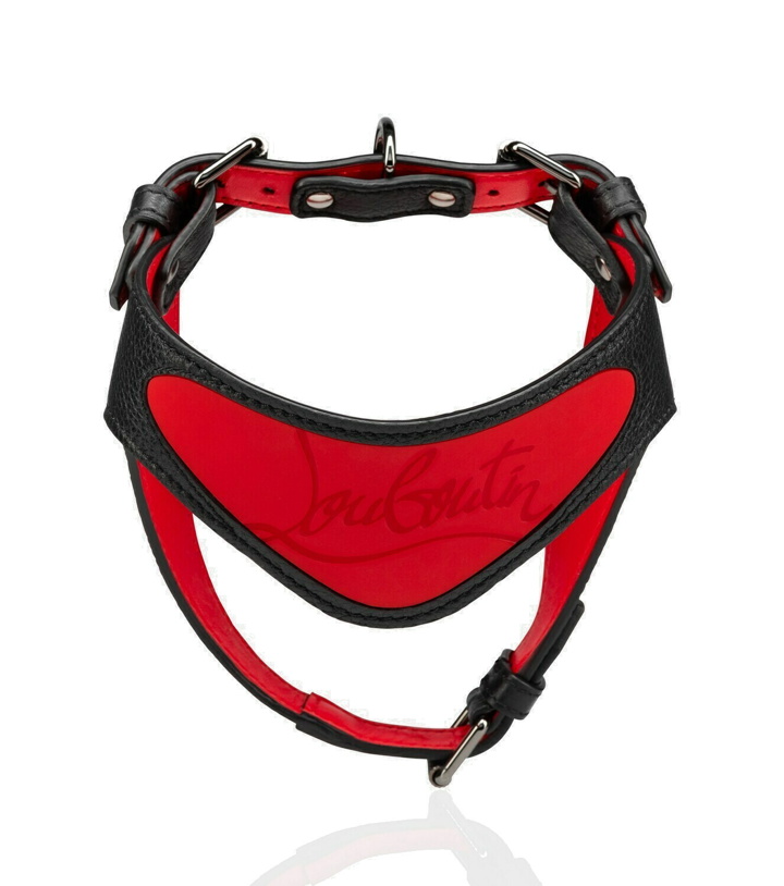 Photo: Christian Louboutin - Loubiharness S leather dog harness