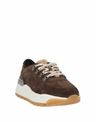 Santoni Womens Sneakers Chocolate in Brown