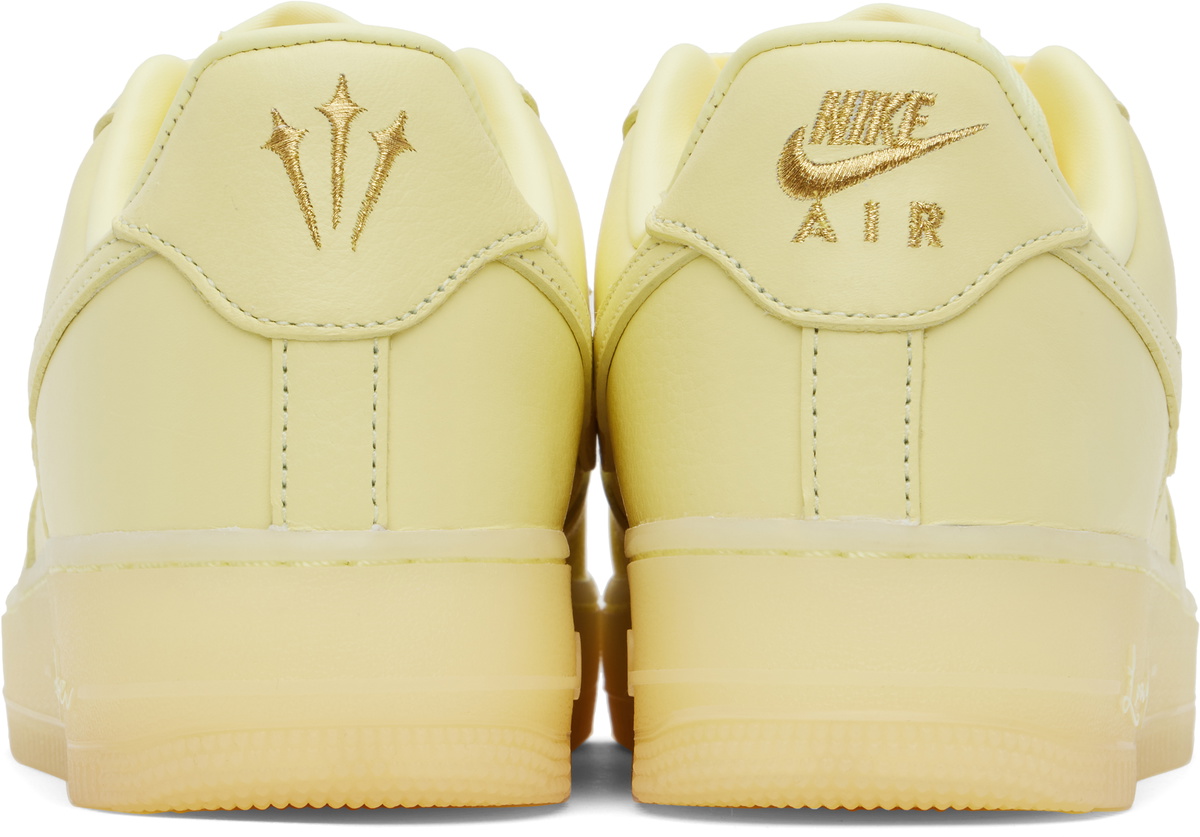 Nike Yellow NOCTA Edition Air Force 1 Certified Lover Boy Sneakers 