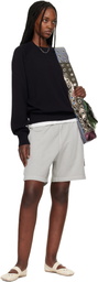 Stone Island Navy 5100020 Light Raw Hand Organic Cotton Sweater
