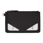Fendi Black Bag Bugs Small Coin Pouch Wallet