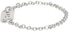 A.P.C. Silver Hugo Bracelet