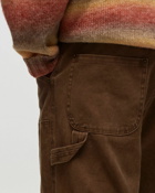 Patta Canvas Painter Pants Brown - Mens - Casual Pants