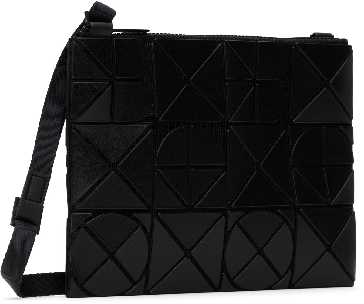BAO BAO ISSEY MIYAKE Black Font Crossbody Bag