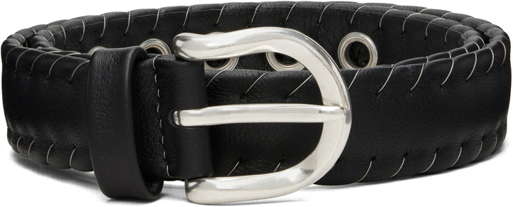 Photo: OUR LEGACY Black Suture Belt