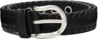 OUR LEGACY Black Suture Belt