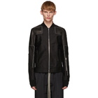 Rick Owens Black Rottersis Bomber Jacket