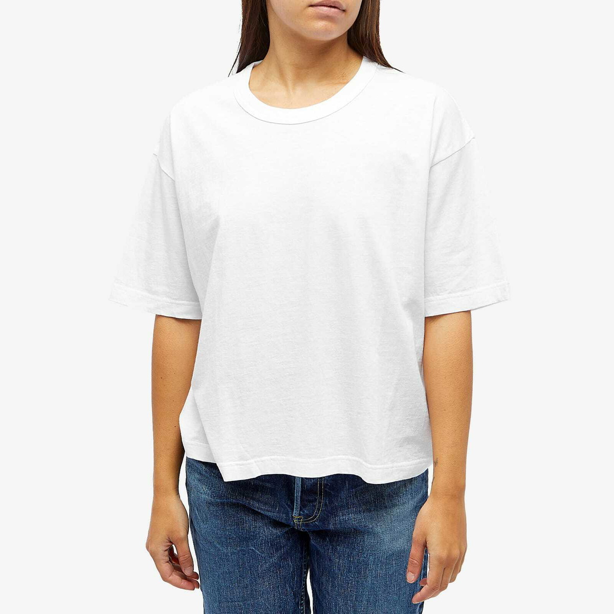 Visvim Women's Jumbo T-Shirt in White