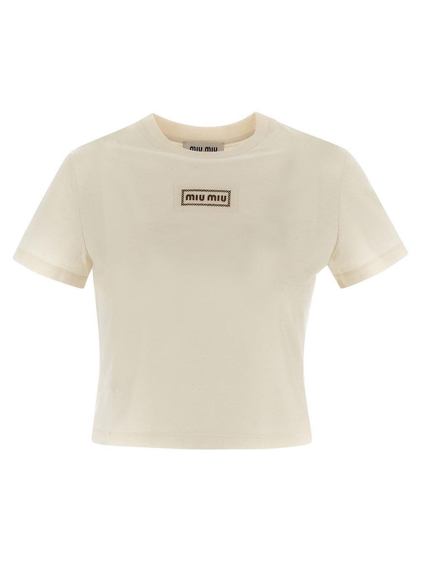 Photo: Miu Miu Cotton T Shirt