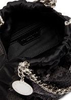 Stella Mccartney Falabella Mini Sequin Cross-body bag - Black - One Size