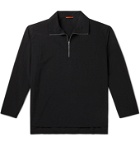 Barena - Shell Half-Zip Sweatshirt - Black