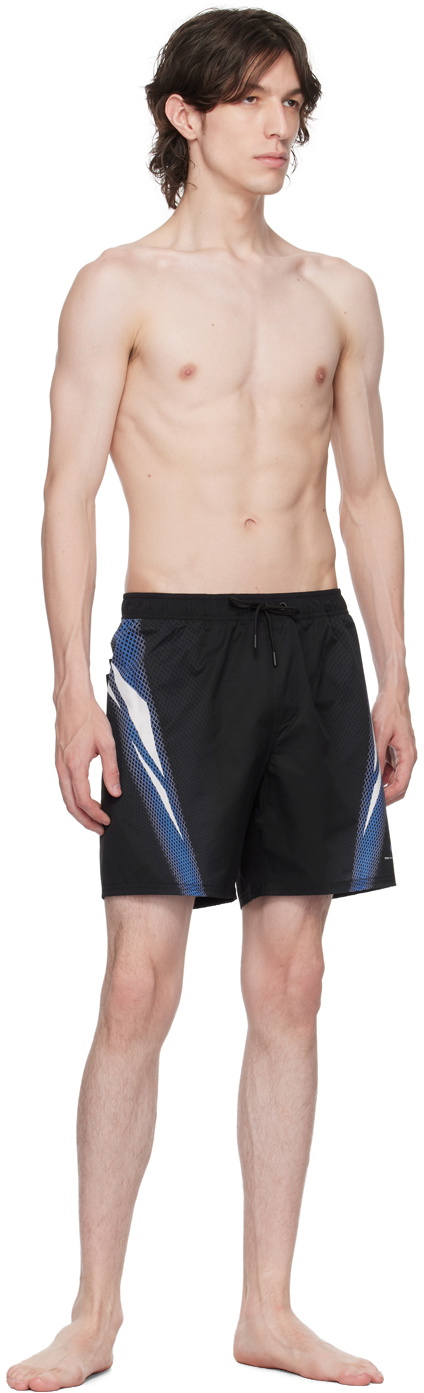 Saturdays NYC Black Oakley Edition Timothy Swim Shorts