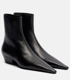 Saint Laurent Jill leather ankle boots