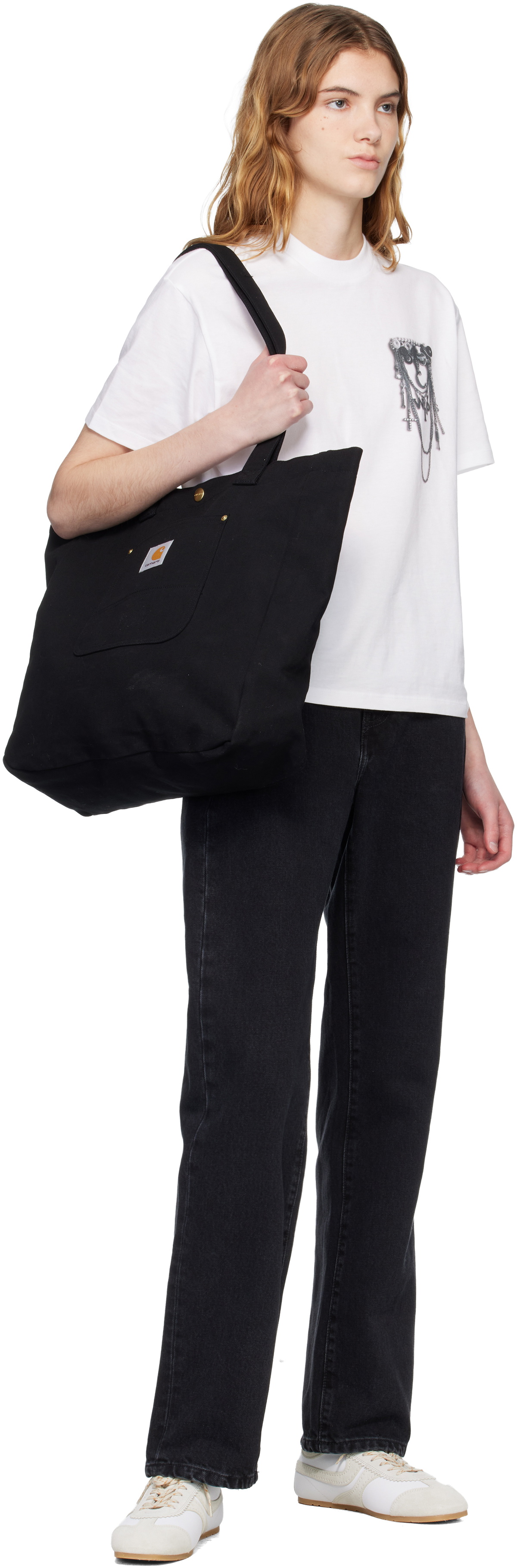 Carhartt Work In Progress Black Bay Tote