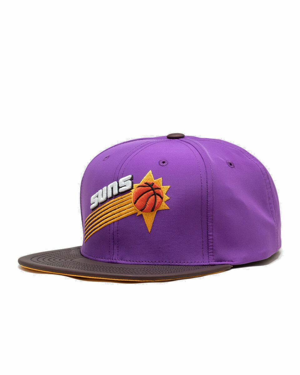 Photo: Mitchell & Ness Nba Heat Up Snapback Hwc Phoenix Suns Purple - Mens - Caps
